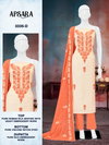 Apsara 3335 A To D By Bipson Pure Roman Silk Dyed With Embroidery Work Top Bottom With Dupatta Bulk Orders In India